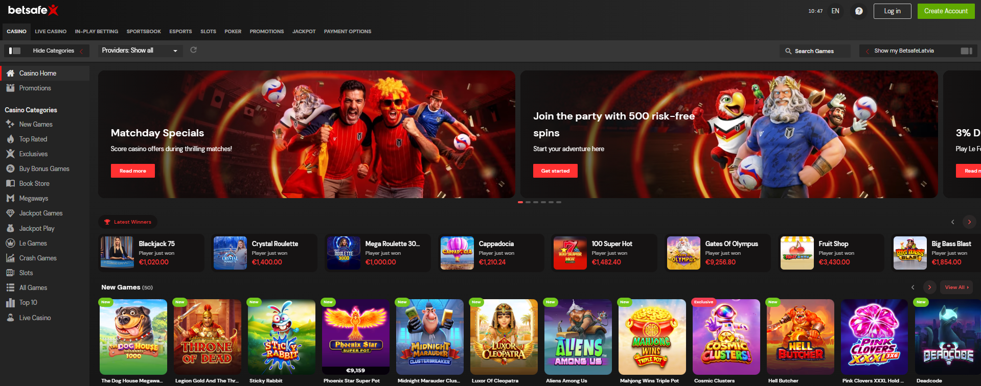 Betsafe Casino 3 betsafe casino games