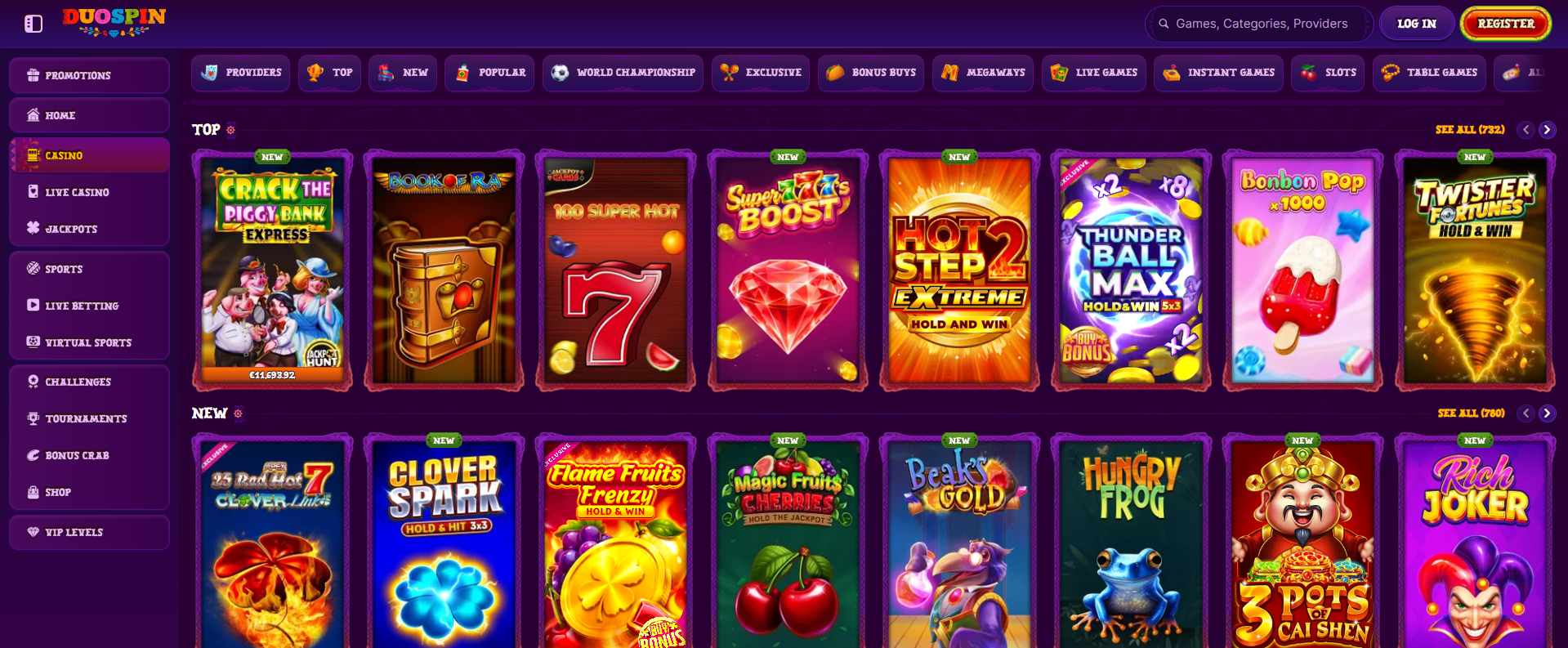 Duospin Casino 3 duospin casino games