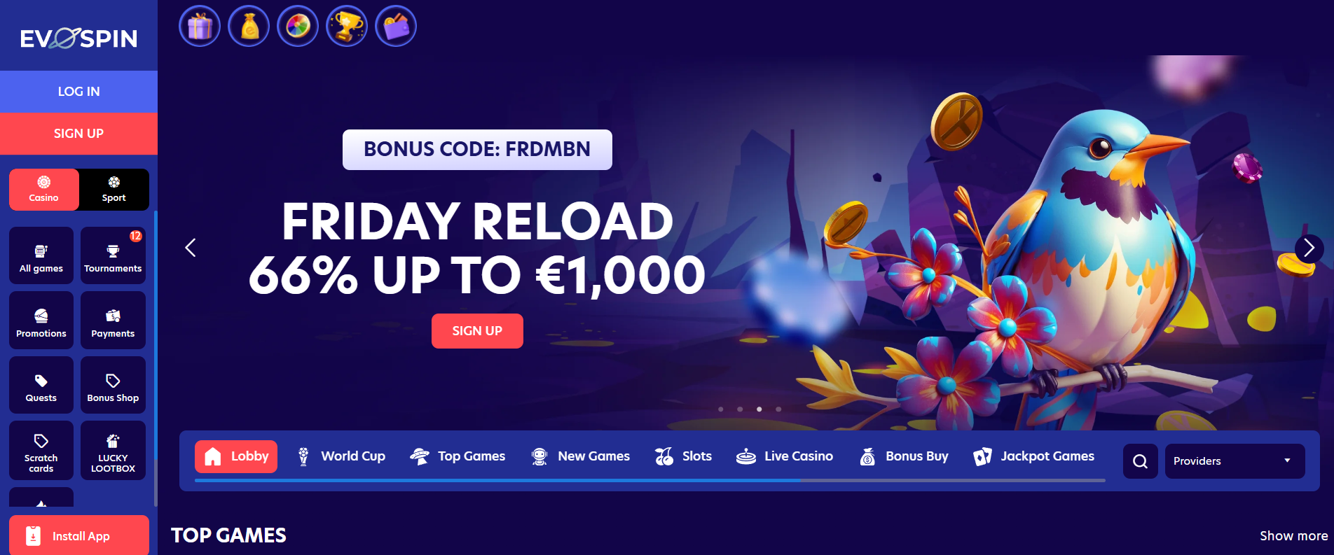 Evospin Casino 1 evospin Casino