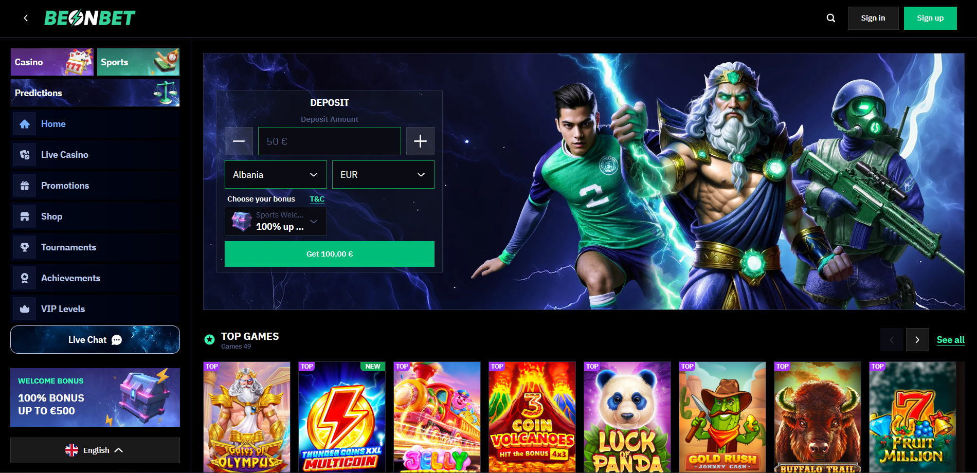 beonbet Casino