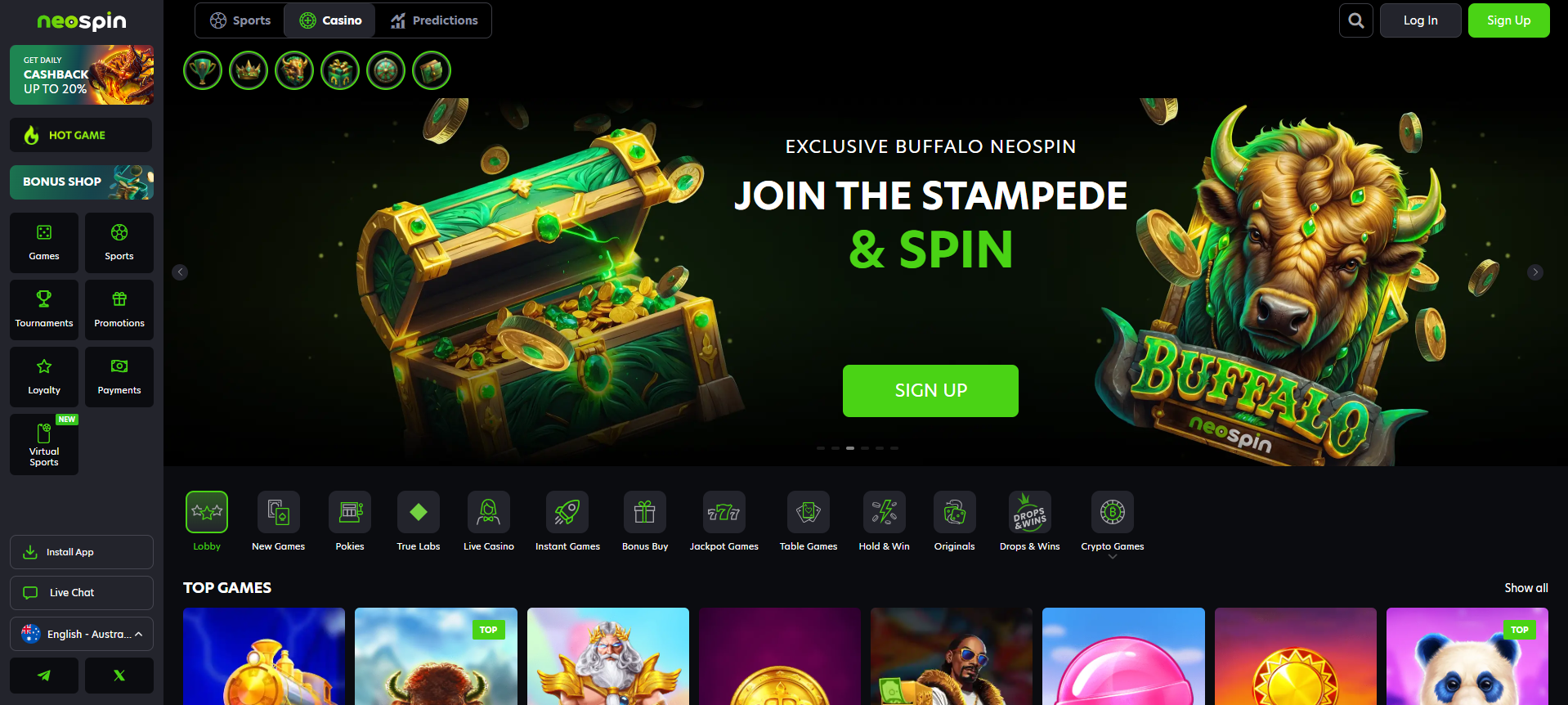 neospin casino